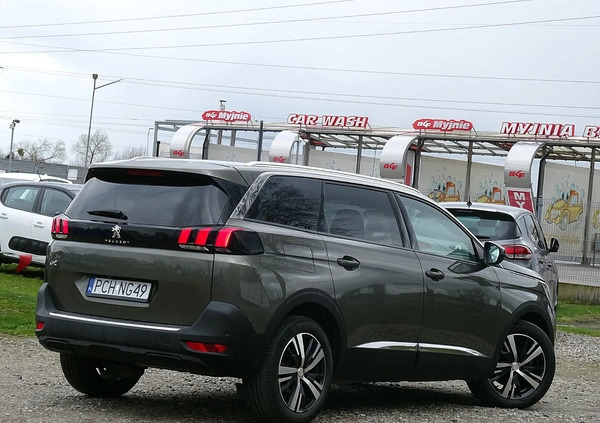 Peugeot 5008 cena 77700 przebieg: 135000, rok produkcji 2017 z Wągrowiec małe 137